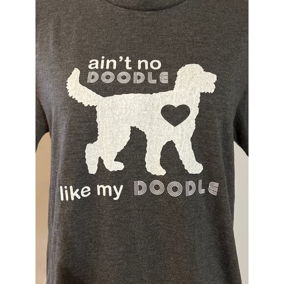 DISTRICT PERFECT TRI DOODLE GRAY TSHIRT SMALL - Picture 2 of 7